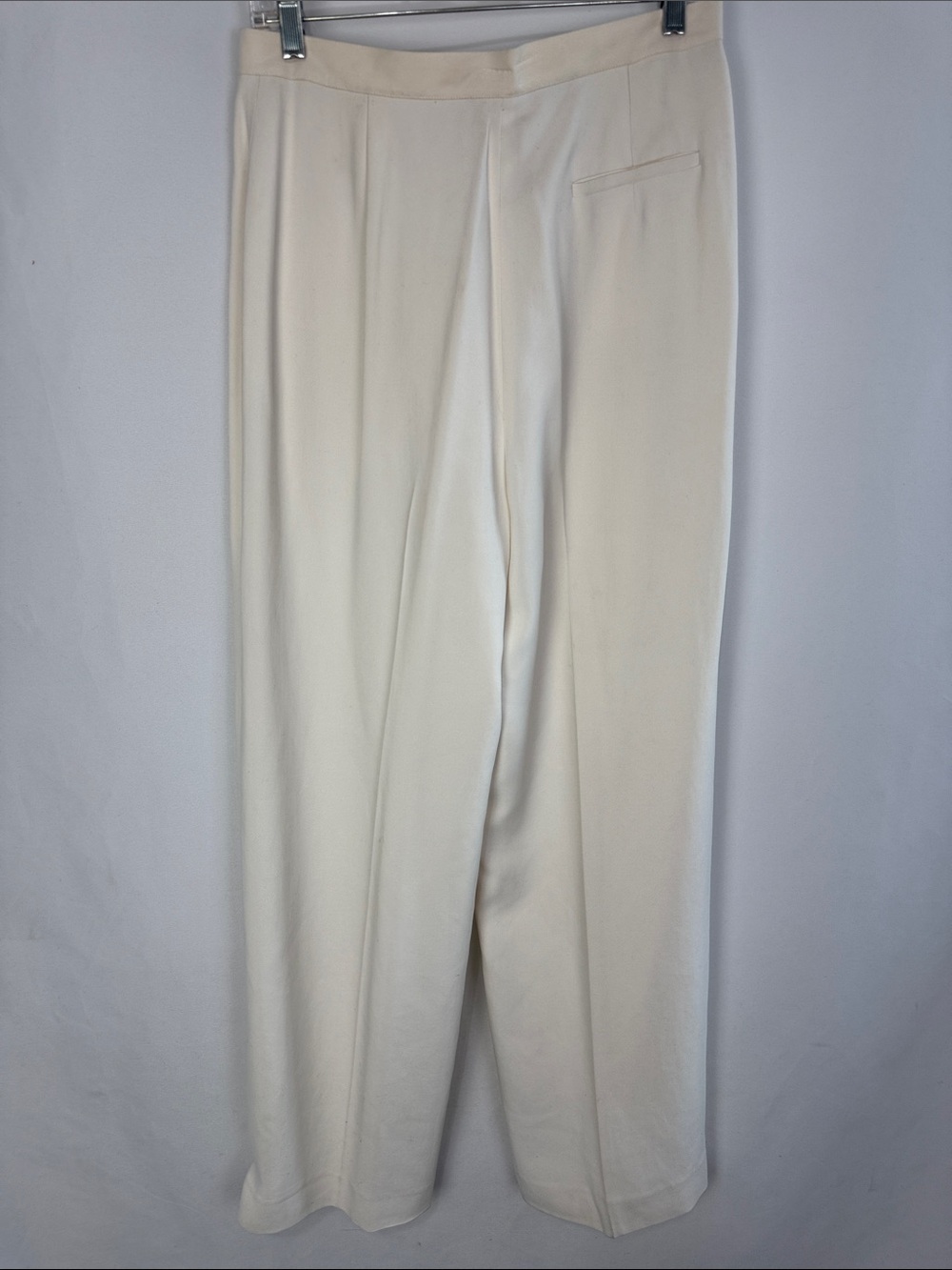 RALPH LAUREN NWT CREAM SILK TROUSERS - Picture 3 of 6